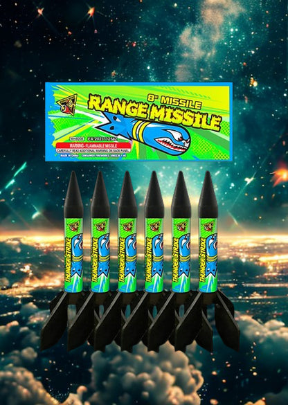 8" Range Missiles