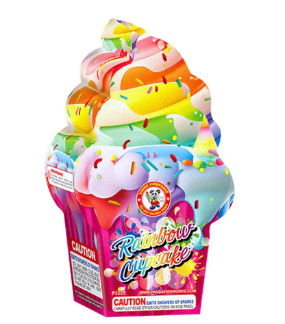 Rainbow Cupcake