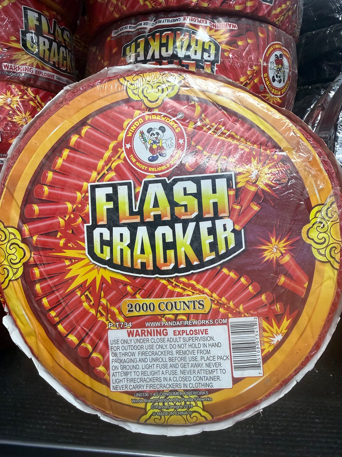 2,000 -Roll Firecrackers