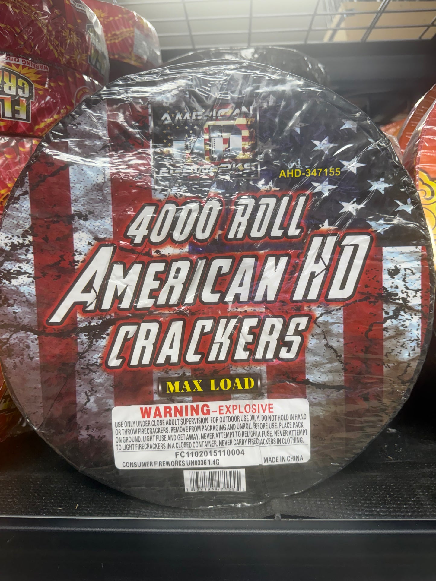 4,000 - Roll Firecrackers