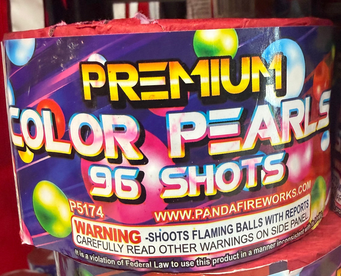 96 Shot Color Pearls