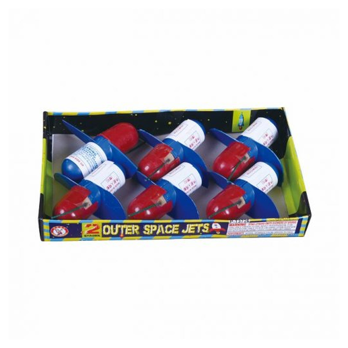 Outer Space Jet box of 6