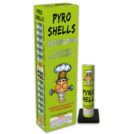 Pyro Shells 5" Neon Edition